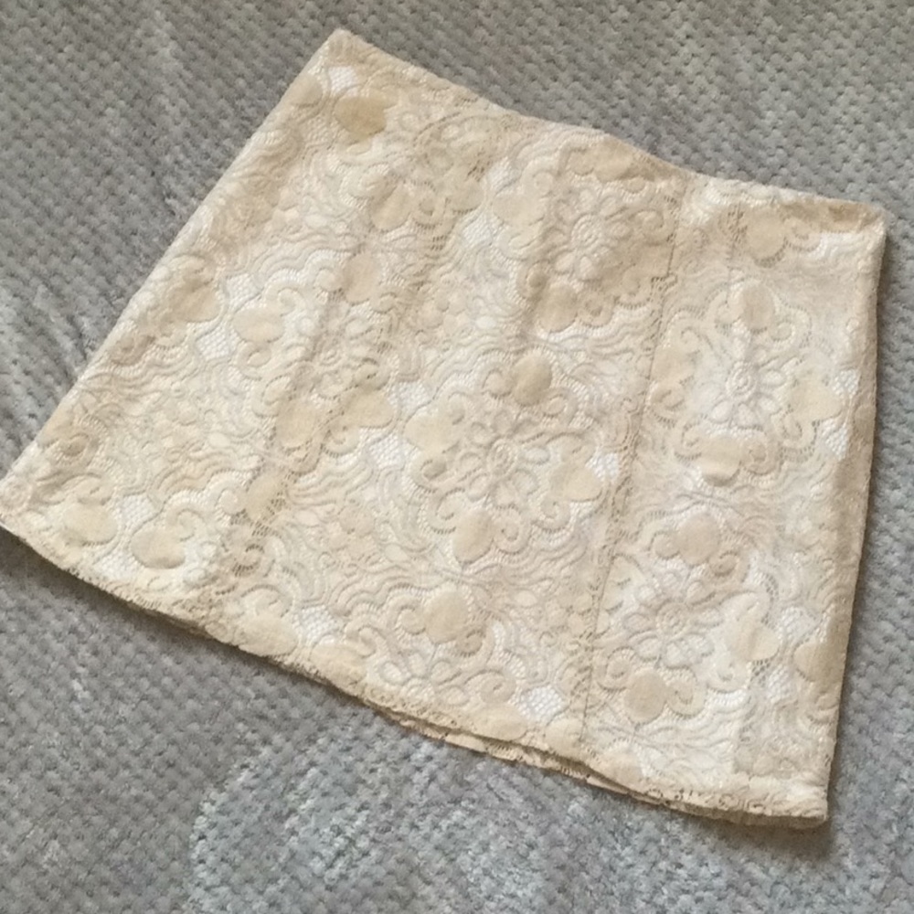 New York & Co Lace Skirt